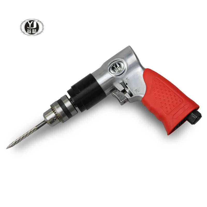 Aluminum Alloy 3/8" Air Drill 1800RPM Handheld for Tire Repair Carton Packed OEM Customization