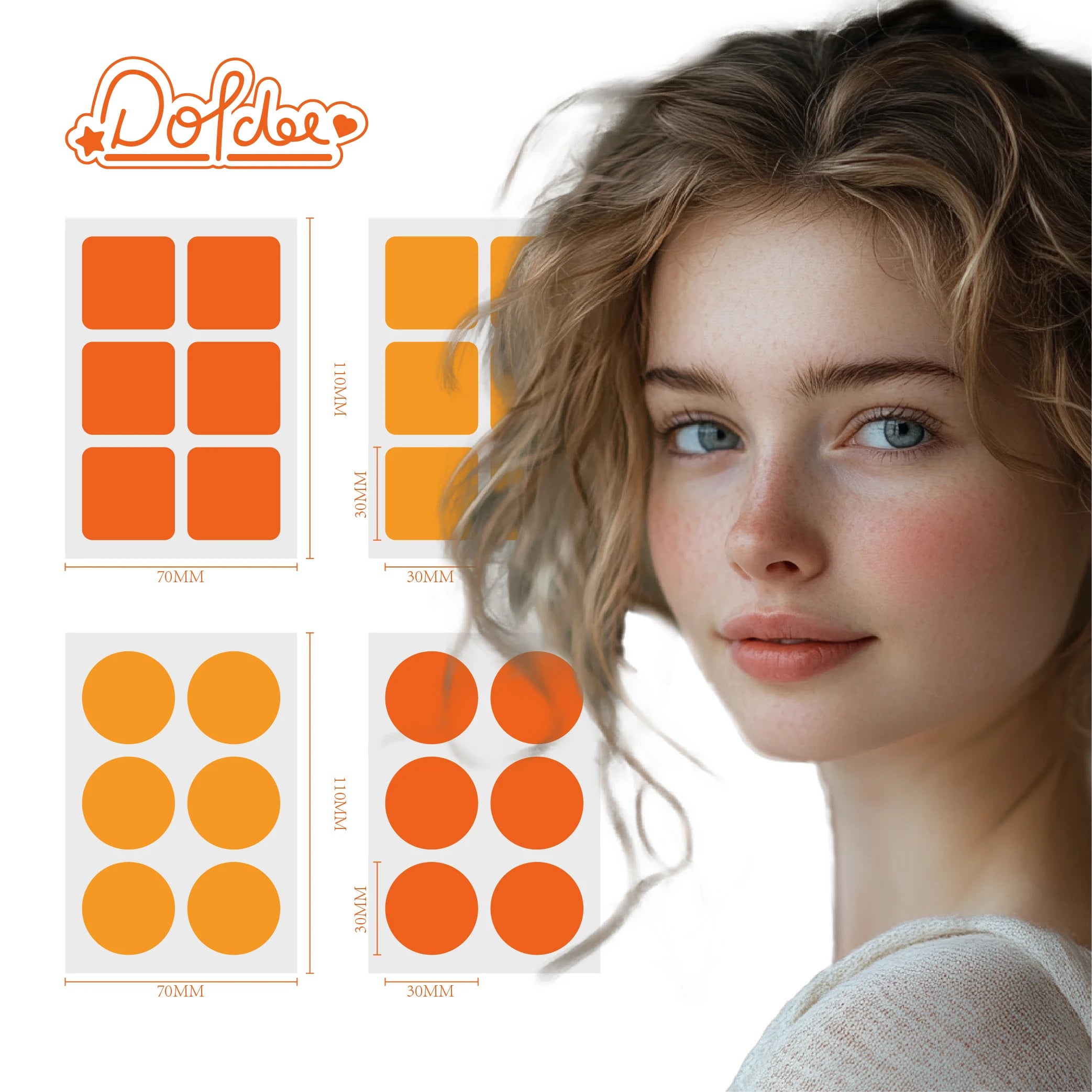 Hypoallergenic Multi Vitamin Patches for Digestion and Skin Health Transdermal Absorption Design