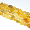 Wholesale DIY Jewelry Making Supplies 6*8/8*10mm Natural Yellow Opal Loose Gemstone Beads Stone Beads for Creative Designs
