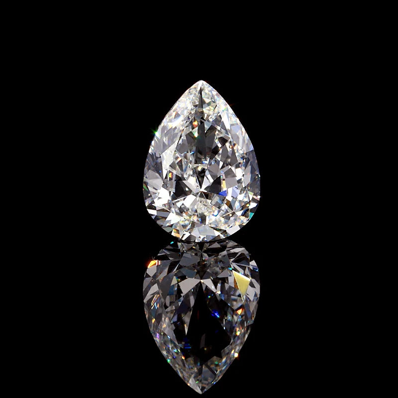Starsgem Diamant Hot Sale Pear Shape 5CT CVD Brilliant Lab Grown Diamond