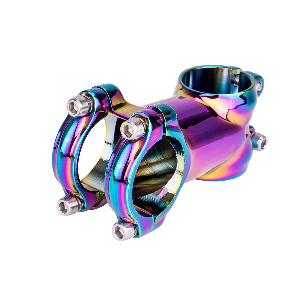 FMFXTRA Mountain Bike Stem Riser Road Bikes Handlebar Riser Bicycle Faucet Tube Diameter Accessories Dazzling Color 7/17 Degrees