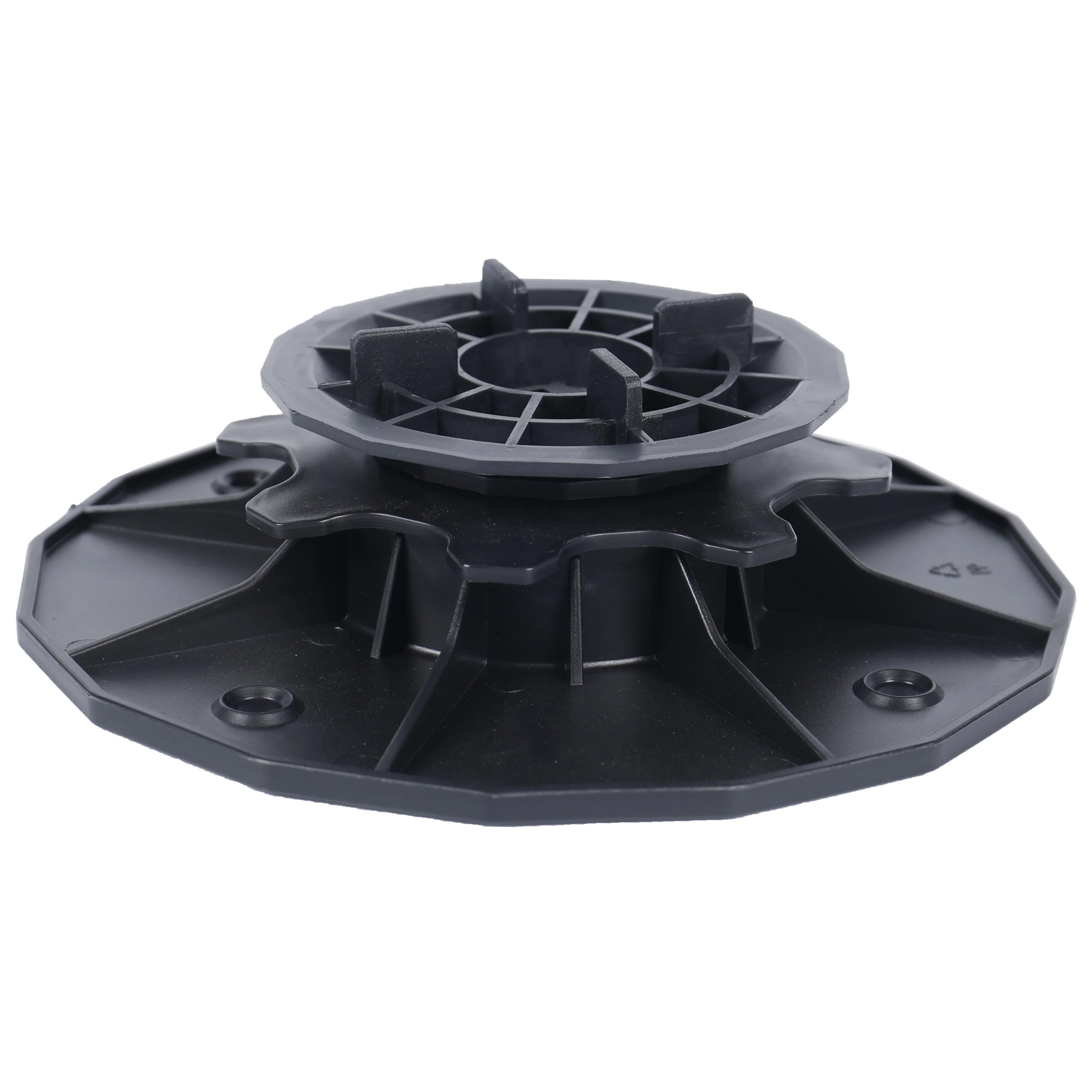 Popular Slope Compensation Flooring Accessories Adjustable Plastic Pedestals Big Base Paver Support XF-T202D-2 45-80 mm