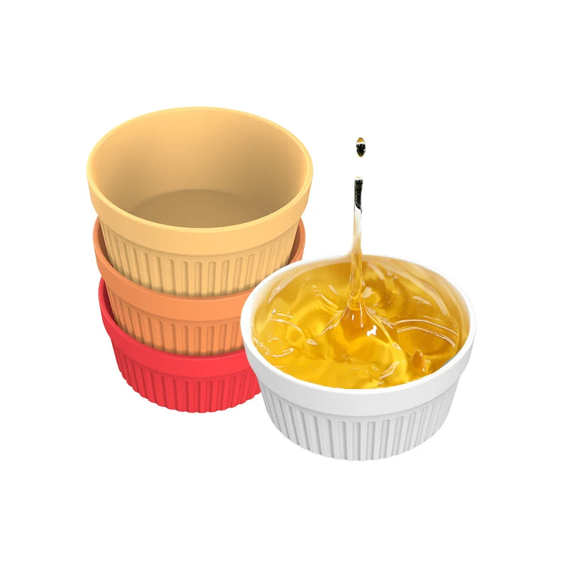 Charcuterie Board Accessories Utensils Food Grade Silicone Waterproof Freshness Preservation Soy Sauce Dishes Mini Condiments