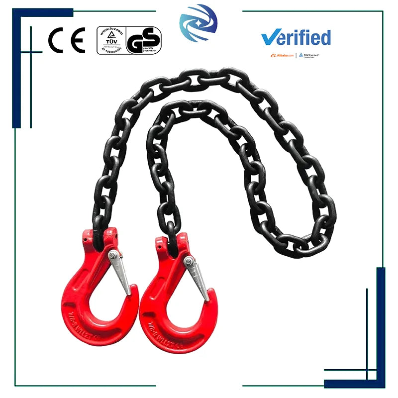 G80 Chain Lifting Sling One FourThree Leg Adjusters C/W Latch Hooks