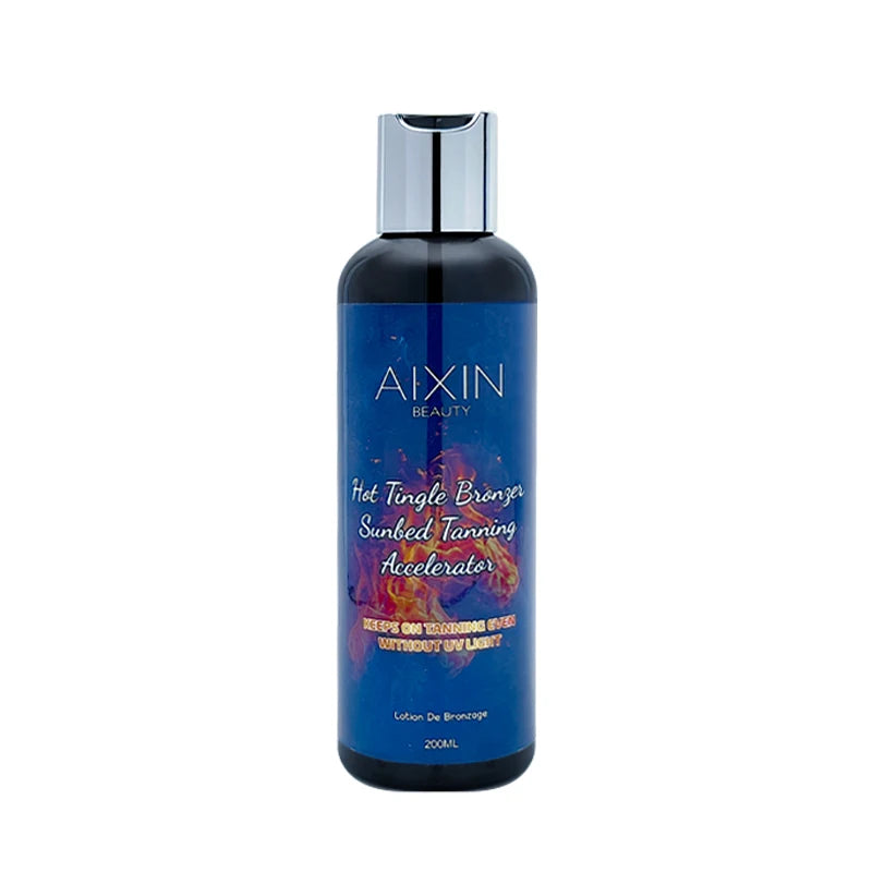 Aixin 200ml Tanning Tingle Cream Bronzer Accelerator Gel for Sunbed Products Solution Xtreme Sunbed Cream Tingle
