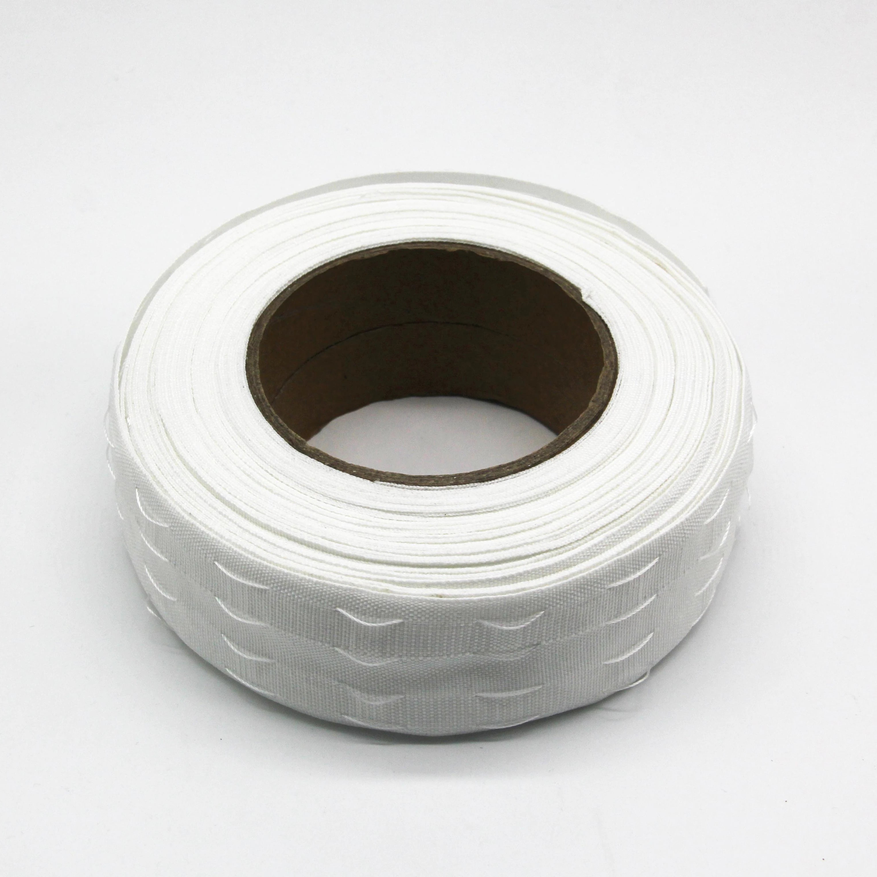 46mm Reggis Industrial Plastic Single Curtain Tape White