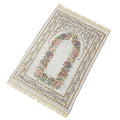 High Quality Printed Cotton Anti-slip Indoor Muslim Prayer Rug Mat Customized Size Lightweight Islamic Accessories