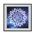 Diy 5d Luminous Diamond Painting Religious Mandala Night Glowing Diamond Embroidery Cross Stitch Living Room Art Picture