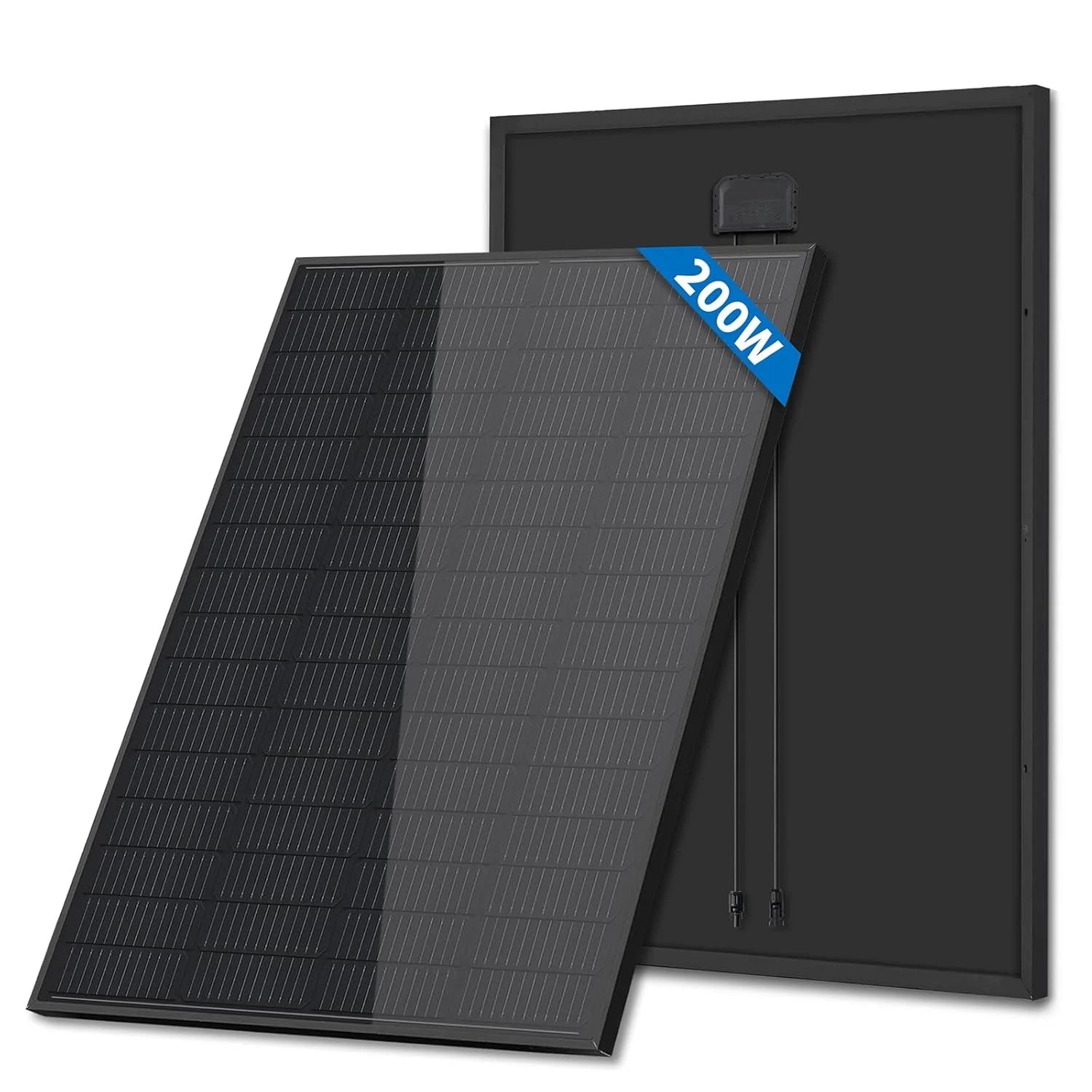 Black 50W to 200W Rigid Solar PV Modules Set Balcony Power Plant Energy System with 100W 120W 150W Solar Panels