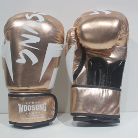 Custom Made Black Professional Boxing Gloves Martial Arts Equipment