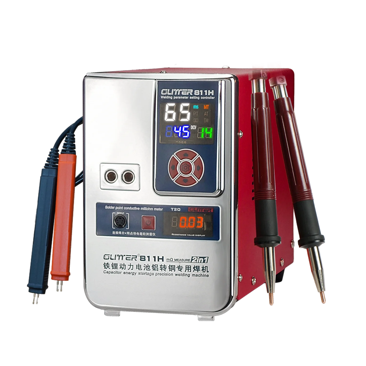 42KW 7000A 0.4mm Copper Welding Machine Pure Copper Sheet Welding to Battery Electrodes