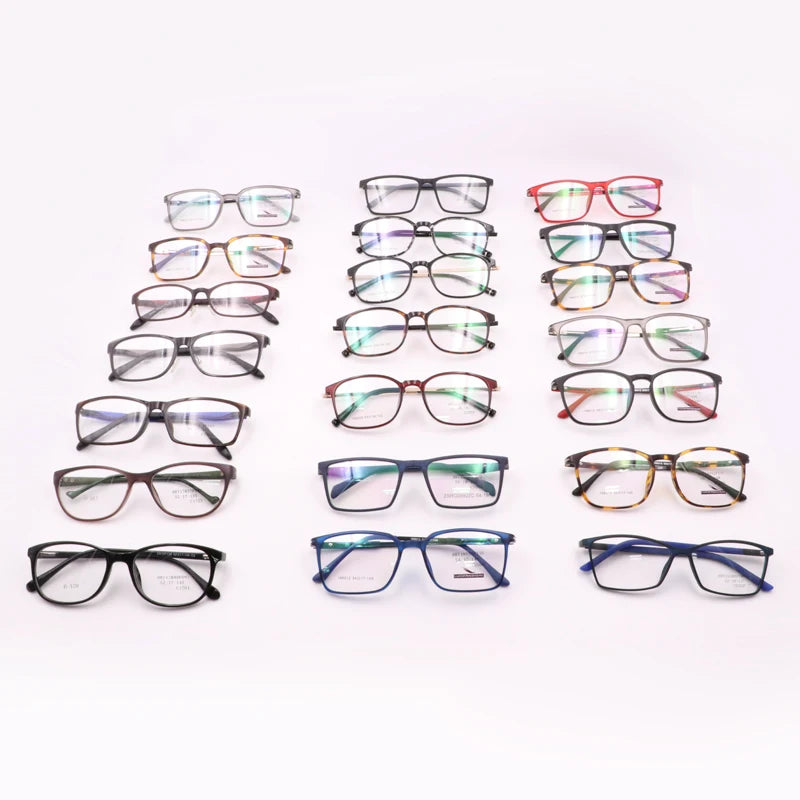 AST001 Wholesale Stock Classic Retro Mix Optical Eye Glasses Full TR90 Frame