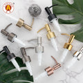 OEM Accept Bottle Stainless Steel Pump Dispenser Wide Neck Metal Lotion Pump Hand Wash Soap Dispenser Factory China
