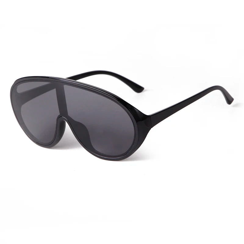 STY12132 Trend Big Frame Pilot Sun Glasses Outdoor Windproof Street Photo Eyewear Oversized Women Men Vintage Sunglasses