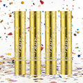 Customizable 30cm Handheld Confetti Popper Cannon Party Supplies Back to School Graduation 100pcs Golden