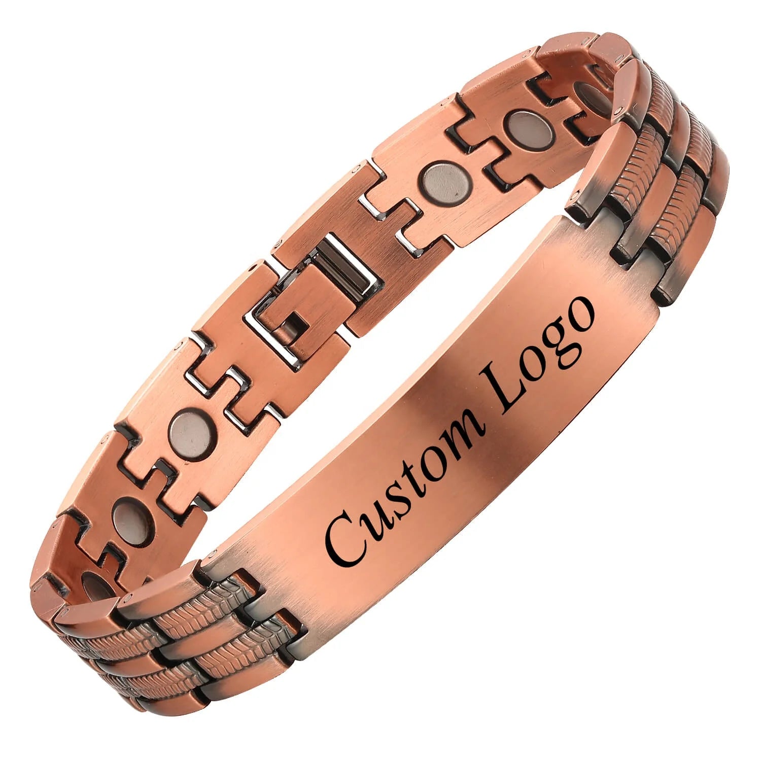 BioMagnetic Jewelry 2020 New Personalized Copper Bracelets for Arthritis Magnetic