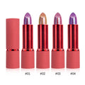 Hottest Selling 4 Colors High Pigment Metallic Red Lip Stick Lipstick Private Label Shimmer Lipstick
