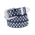 Korean Version Diamond-Encrusted Women's Decorative Belt Alloy for Buckle Direct Factory Fashionable Crystal Rhinestones Ladies