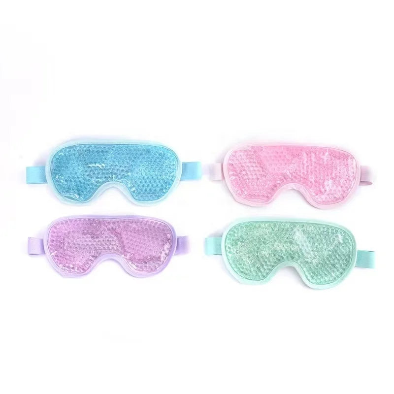 Beauty Products Reusable Gel Ice Eye Mask Hot Cold Therapy Pack Gel Bead Eye Mask Gel Pack for Cold and Hot Therapy Eye Mask