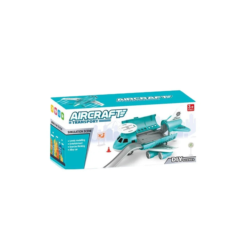 Zhiqu Toys Storage Rail Pre-Built Hobby Aircraft Simulation Models-Airbus Fire Engineering Vehicle Boy Manufacturer Wholesale