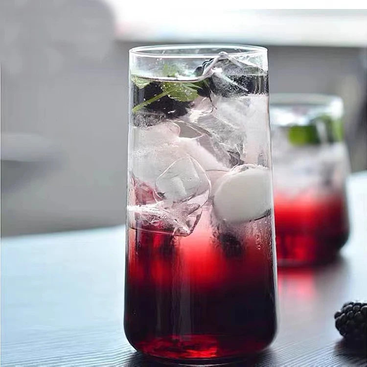 Private Custom Glass Cup Tumbler for Coffee Milk Juice Tea Drink Glass Tumbler Cups