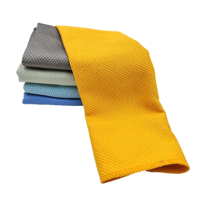 Fishscale Microfibre Glass Cloth 300gsm Blue