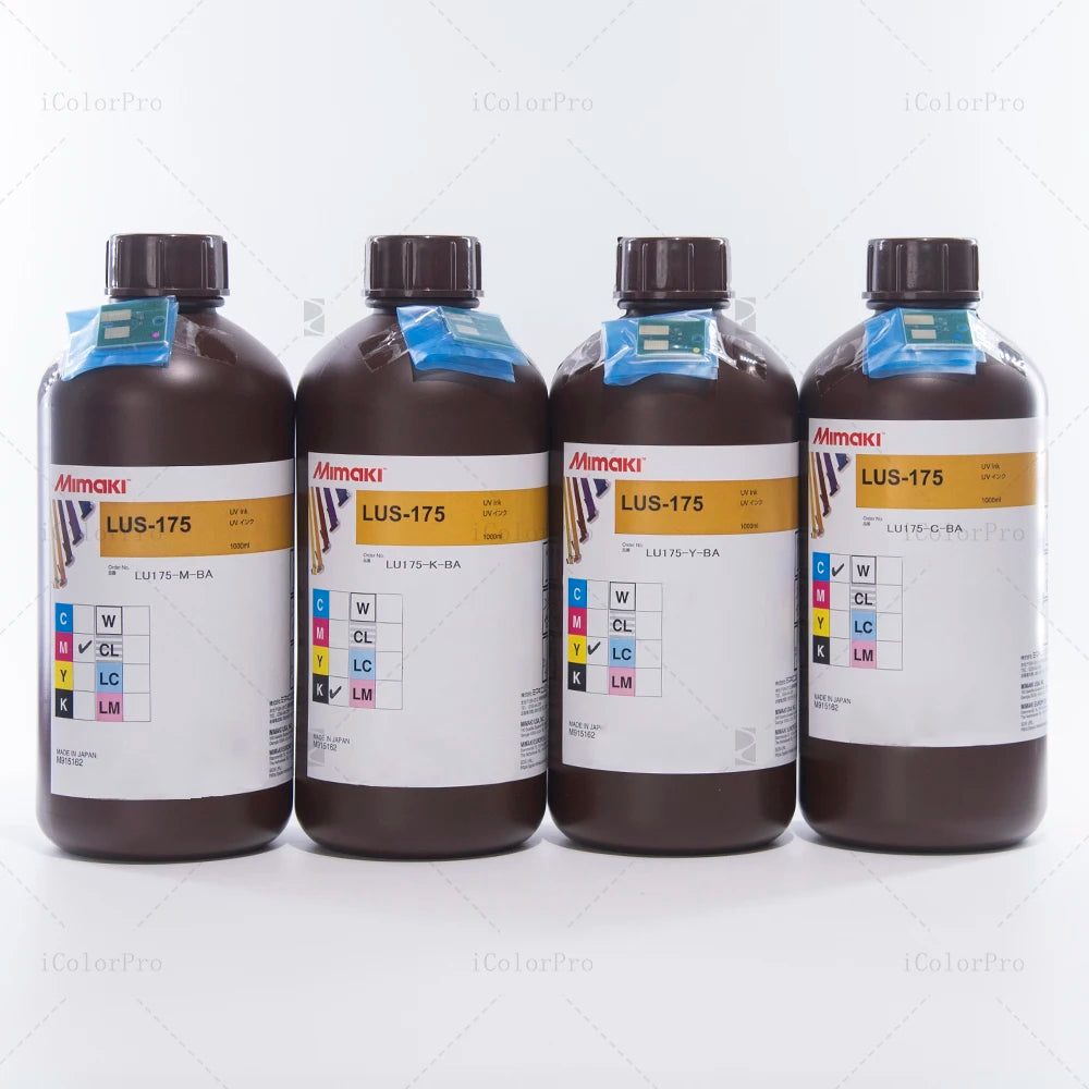 Mimaki UJF3042 /UJF6042 MKII Printer Lus 175 UV Ink CMYK White