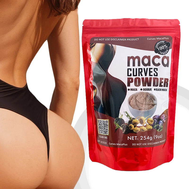 Private Label Ultimate Maca Powder Butt Hips Enhancement Lift up Big Butt Curves Maca Enlargement Extreme Pills Powder