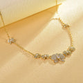 Kirin Dubai Designer Customized 925 Sterling Silver Necklace Non-Tarnish Gold Plated Big Chunky Rope Chain with Zircon Stone