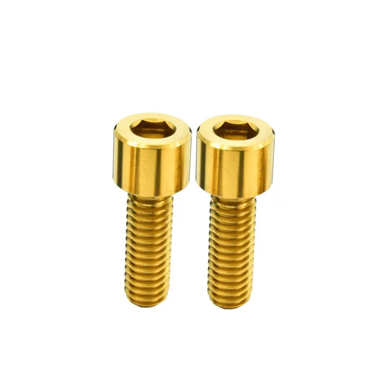 Wholesale Screw Set Adjusting Bolt Nut Titanium Cylinder Head Hexagon Bolt Alloy Color Allen Bolt for Motorcycle