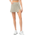 2 in 1 With Pocket Womens Yoga Tennis Short Shorts Sports Skirt Loose Running Hip Wrap Skirt