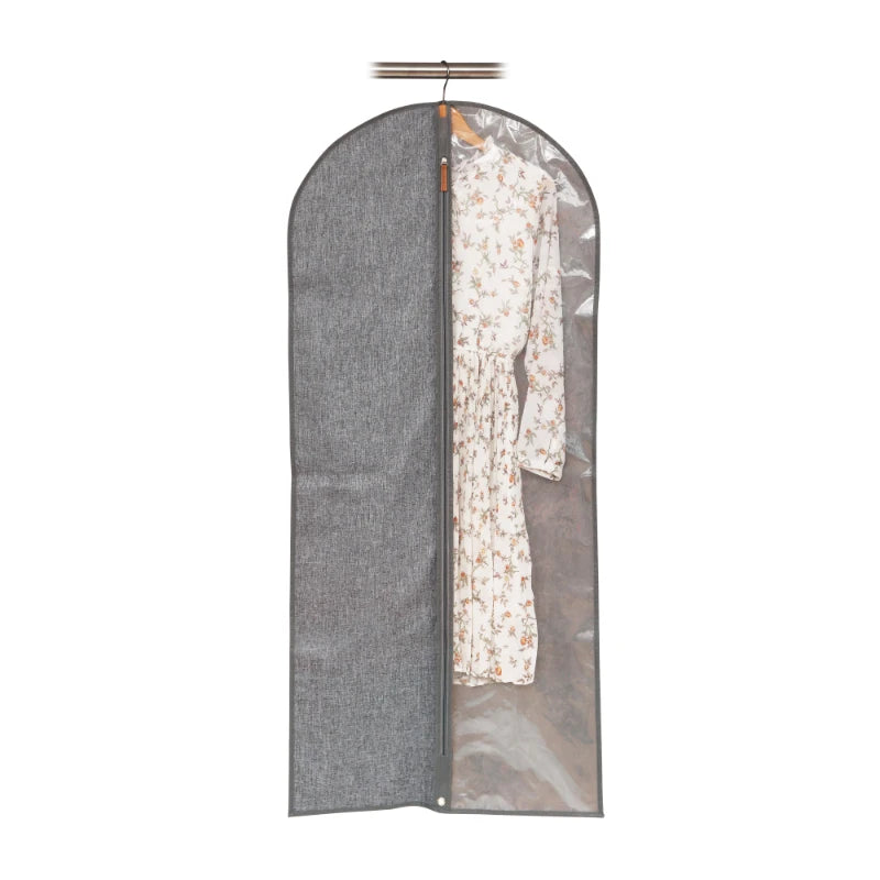 Hot Selling on Custom Printed Polyester Linen Foldable Wedding Dress Garment Suit Bag Cover Bag
