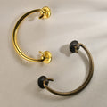 83mm Hole Spacing Adjustable Antique Distressed Zinc Alloy Semicircular Pulls-Drawer Cabinet Dresser Hardware-Bedroom Use