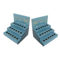 Custom Portable Foldable Modern Style Cardboard Countertop Display Box Hook for Supermarket Retail Store-Lightweight