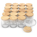 Luxury Empty Unique clear Grey Glass Candle Jars Glass Candle Jar Container Bottles Mason Candle Jars with Lid