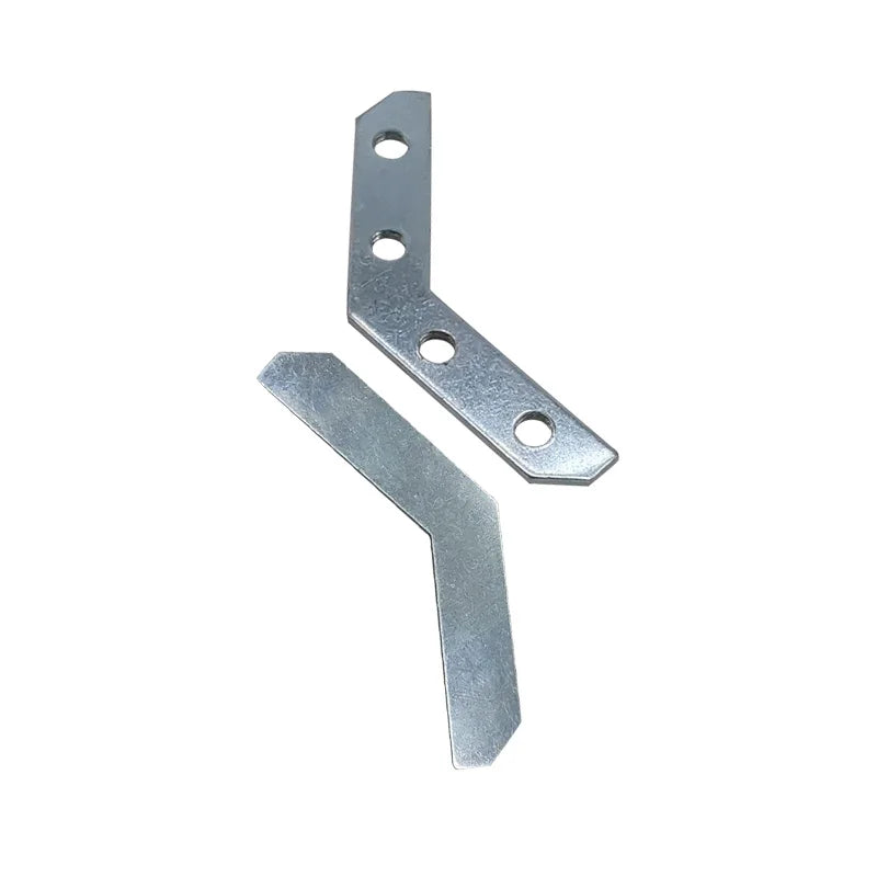 HONGZUN BJJM Heavy Duty 39*39mm Universal Silver Zinc-plated Triangle Corner Fastener for Picture Aluminum Frame Bracket MegaBDM