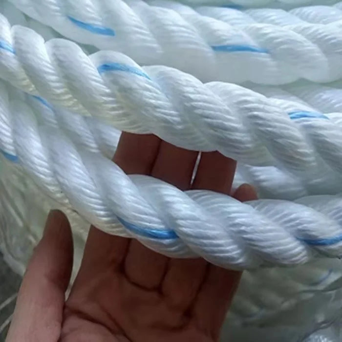 High-Strength Wholesale Customizable Flexible Polyethylene (PE) Twist Rope High Flexibility High Abrasion Resistance Agriculture