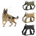 Tactical Dog Harness with Handle No-pull Large Dog Vest Coat Working Training Dog