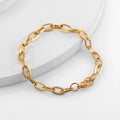Men Women Jewelry Accessories Trendy Wedding Silver/Gold/Black/Rose Gold Stainless Steel Herringbone Chain Link Bracelet