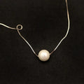 925 Sterling Silver Pearl Necklaces Pendants for Women Fashion Lady Festival Gift Jewelry