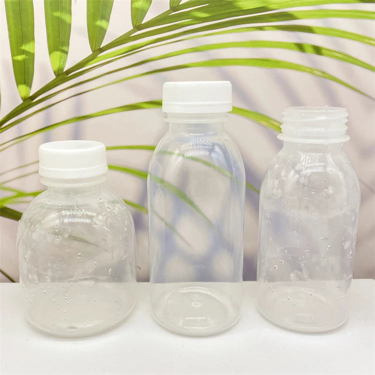 High Temperature Resistance 250ml 300ml Water Milk PP Coffee Plastic Bottles