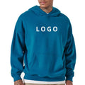 High Quality Men's Heavy Cotton Sweatshirt Casual Oversized Hoodies with Embroidered Technics New Hot Sale for Winter