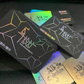 Custom logo Embossed Business Card Digital Transparent Business Card Packaging Professional Foil Business Cards with Qr Code