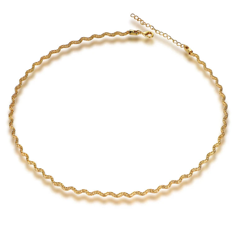Kirin Summer Trendy Sterling Silver Necklace Link Chain for Weddings Gifts and Engagements