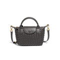 New Woven Bag Fashion Popular Dumpling Bag Handbag Large Capacity Tote Shoulder Bag