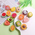 3D Fruit 100 Piece Fruit Resin Charms Flatback Cabochons for Slime Jewelry & Craft Decorations