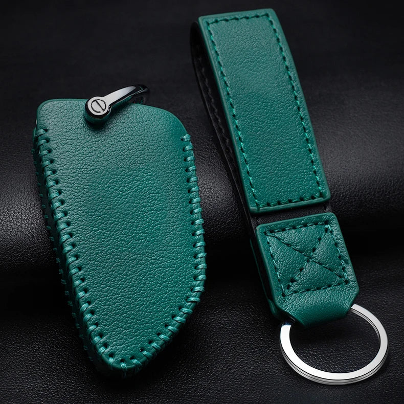 Custom Handmade Model High End Leather Car Remote Car Key Cover