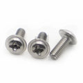M2 M2.5 M3 M4 M5  DIN967 Nickel Plating Cross Recessed Pan Head Screws with Collar for Computer Floppy DVD ROM Motherboard