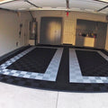 Top Qualified Factory Direct Sale Non Slip Garage Floor Tiles Interlocking Plastic Garage Floor Mat for Carwash Detailing Shop