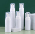 Cosmetic Facial Cleanser 50ml 100ml 150ml Pink White Face Cleaner PET Bottle Foam Bottle Pump Plastic